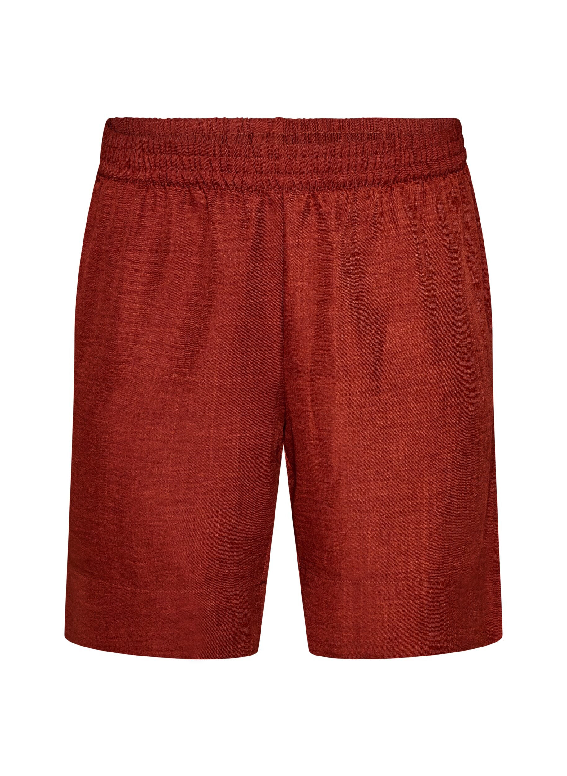 Shorts med lommer og h&oslash;j talje