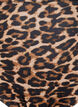 Højtaljet bikinitrusse med leoprint, Leopard Print, Packshot image number 2