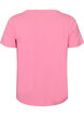 Ensfarvet basis t-shirt i bomuld, Lyser&oslash;d, Packshot image number 1