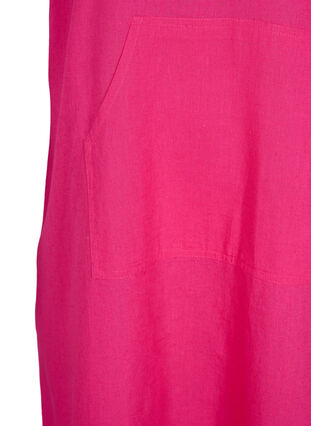 Kortærmet kjole med hætte, Beetroot Purple, Packshot image number 3
