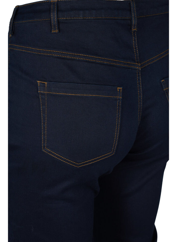 Slim fit Emily jeans med regul&aelig;r talje, Bl&aring;, Packshot image number 3