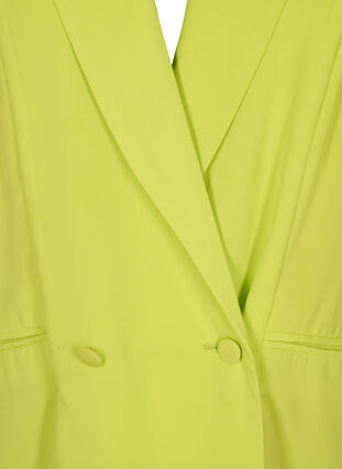 Halvlang blazer med knapper, Evening Primrose, Packshot image number 2