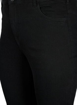 FLASH - Højtaljede jeans med bootcut, Black, Packshot image number 2