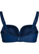 Bikini bh med b&oslash;jle og drapering, Bl&aring;, Packshot image number 1
