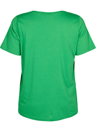 FLASH - T-shirt med v-hals, Kelly Green, Packshot image number 1