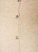 Strik cardigan med korte &aelig;rmer, Beige, Packshot image number 2