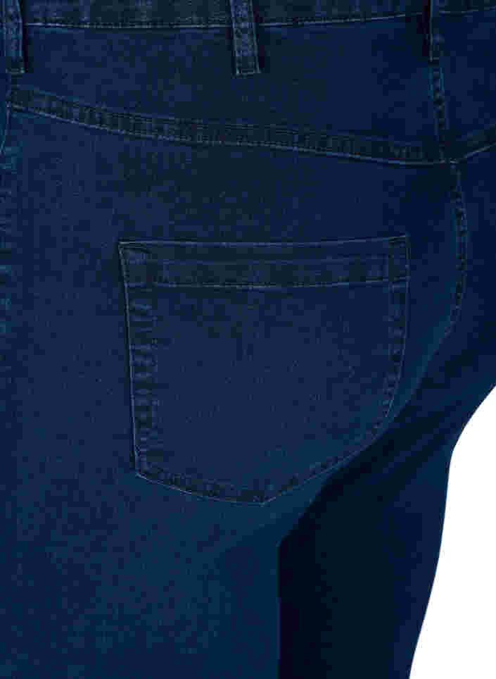Højtaljede super slim Amy jeans, Dark blue, Packshot image number 3