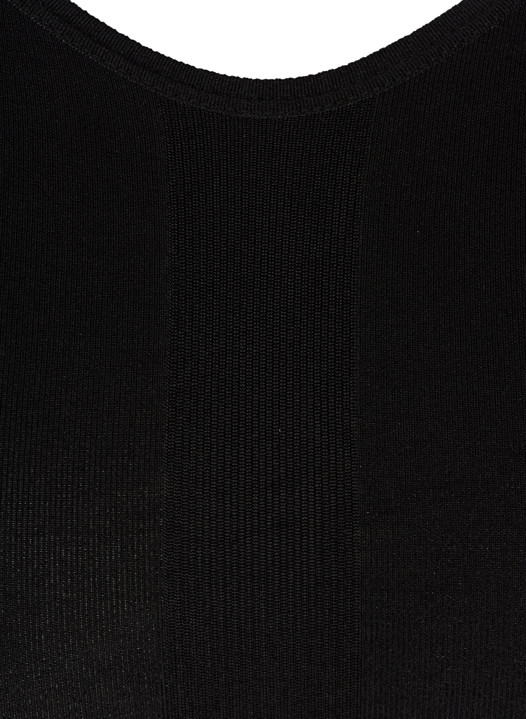 ZizziShapewear top med brede stropper, Sort, Packshot image number 2