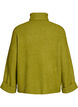Strikbluse med rullekrave, Gr&oslash;n, Packshot image number 1