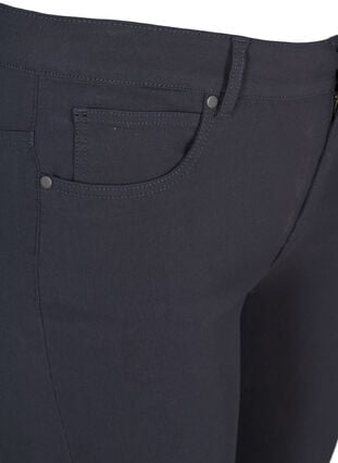 Slim fit bukser med lommer, Night Sky, Packshot image number 2
