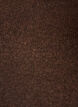 Meleret strikbluse med rund hals, Brun, Packshot image number 2