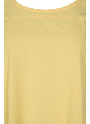 Kortærmet kjole i bomuld, Goldfinch, Packshot image number 2