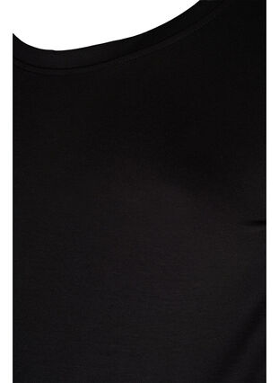 Basis graviditets bluse med lange ærmer, Black, Packshot image number 2