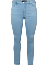 Højtaljede super slim Amy jeans, Ex Lgt Blue