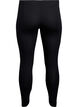 Viskose leggings med striber i siderne, Black W. Stripe, Packshot image number 1