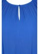 Viskose tunika med 3/4 &aelig;rmer, Dazzling Blue, Packshot image number 2