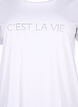 T-shirt med rhinesten, B.White W.Rhinestone, Packshot image number 2