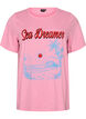T-shirt med motiv, Lyser&oslash;d, Packshot image number 0