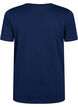 Jule t-shirts i 100% bomuld, Navy B. w. LetItSnow, Packshot image number 1