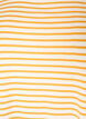 T-shirt med TENCEL&trade; Lyocell og striber , Gul, Packshot image number 2