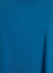 Ensfarvet basis t-shirt i bomuld, Blå, Packshot image number 2