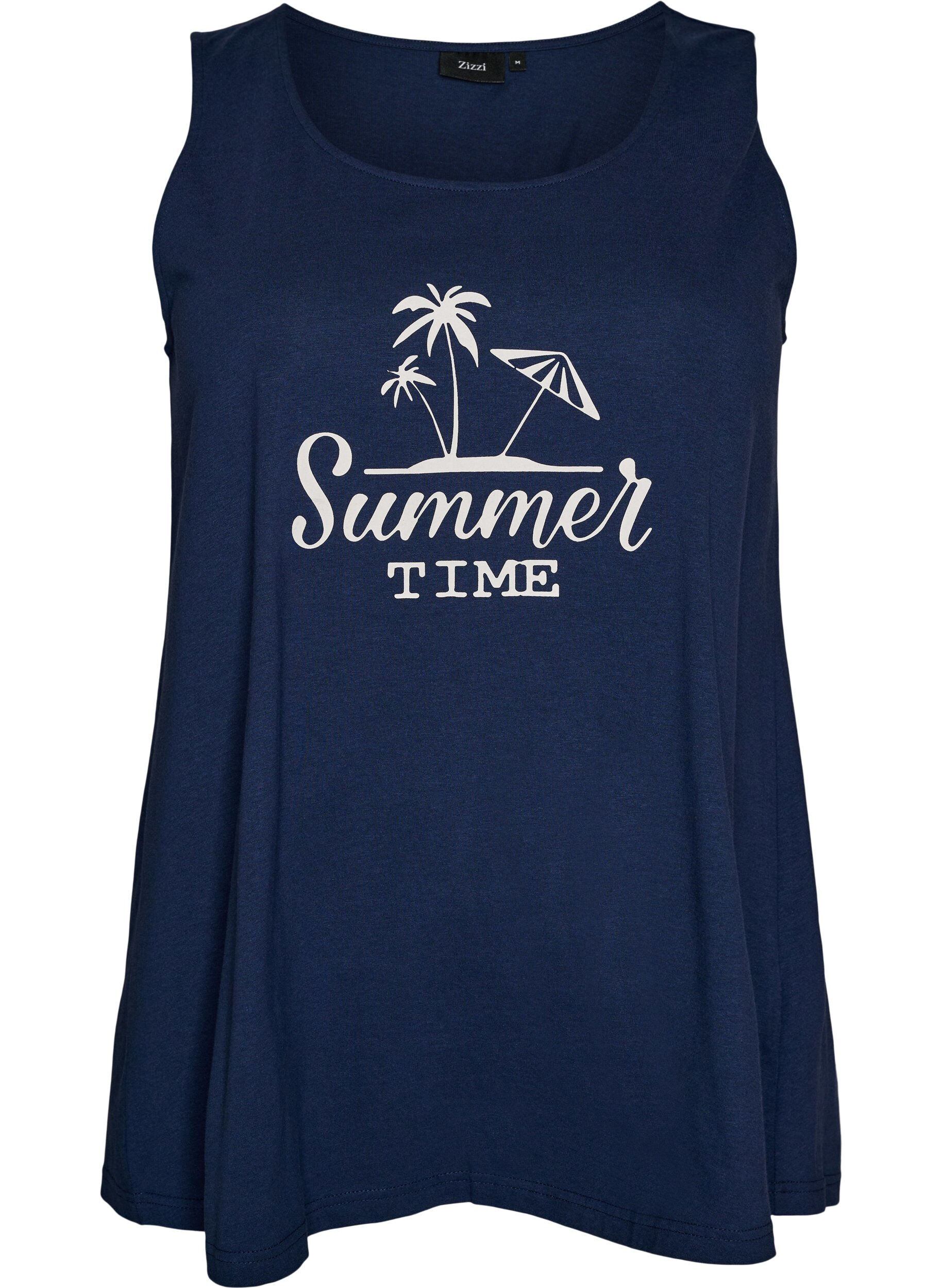 ZizziBomuldstop med a-form, Bl&aring;, Packshot image number 0