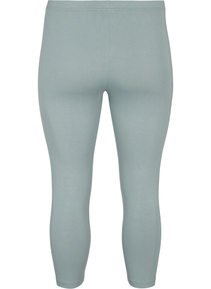 Basis 3/4 leggings i viskose , Grøn, Packshot image number 1