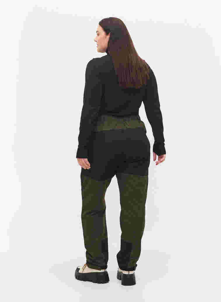 Vandafvisende hiking bukser med lommer, Forest Night, Model