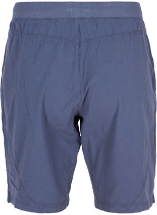 Løse shorts i bomuld, Vintage Indigo, Packshot image number 1