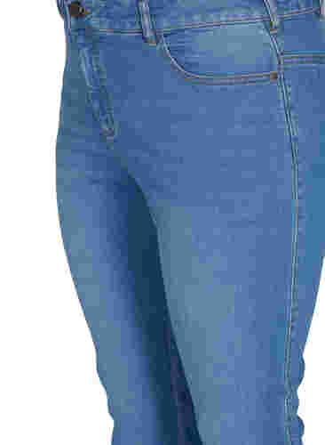 Ellen bootcut jeans med høj talje, Light blue, Packshot image number 2