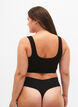 Seamless bh med lukning foran, Black, Model image number 1
