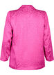 Tone-i-tone jacquard blazer i viskose, Rose Violet, Packshot image number 1