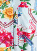 Skjortebluse med albuelange &aelig;rmer og farverigt print, Bl&aring;, Packshot image number 2