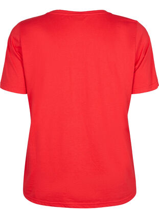 FLASH - T-shirt med rund hals, High Risk Red, Packshot image number 1