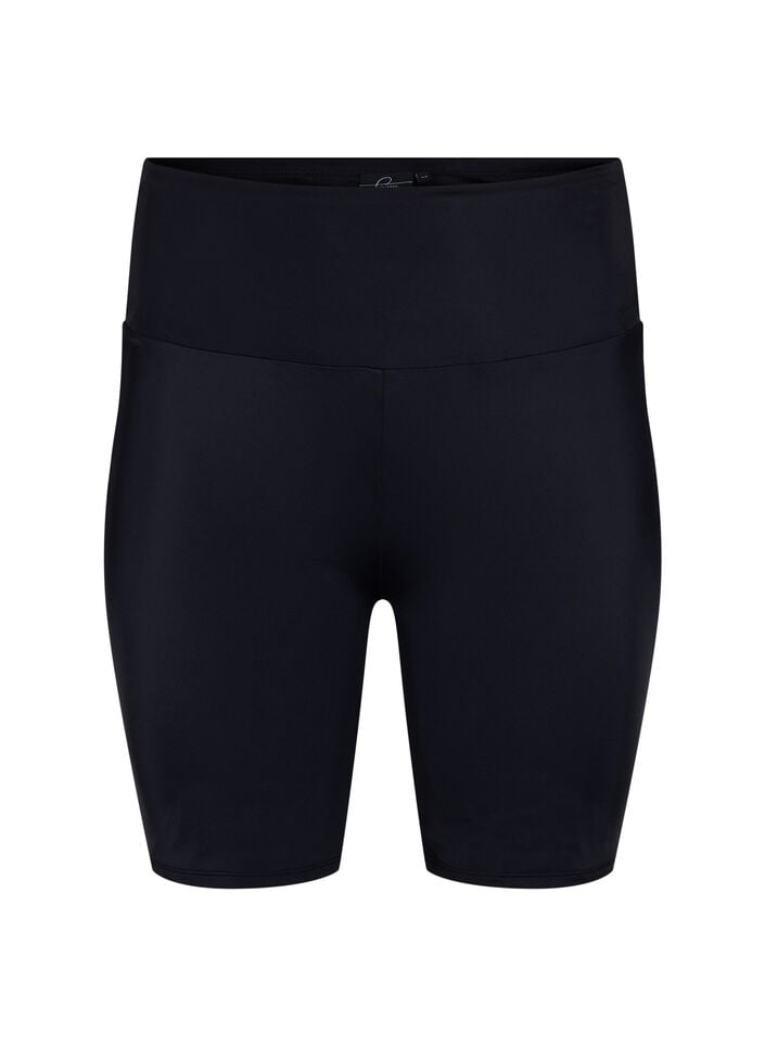 Lange badeshorts, Sort, Packshot image number 0