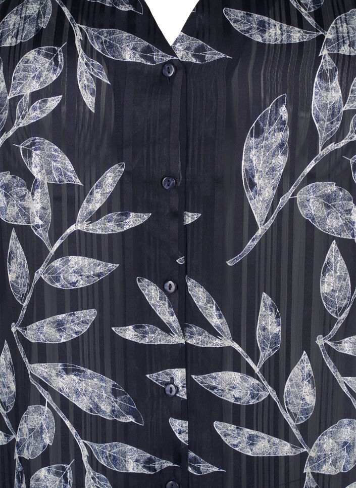 Langærmet skjorte med knapper, Blå, Packshot image number 2