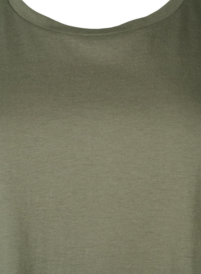 2-pak kort&aelig;rmet t-shirts, Gr&oslash;n, Packshot image number 4