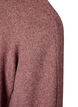 Meleret strik cardigan med lommer, Lyser&oslash;d, Packshot image number 2