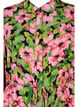 Viskose skjortekjole med blomsterprint, Pink G. Flower AOP, Packshot image number 2