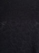 Bluse med struktur og korte &aelig;rmer, Sort, Packshot image number 2