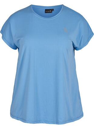Ensfarvet trænings t-shirt, Allure, Packshot image number 0