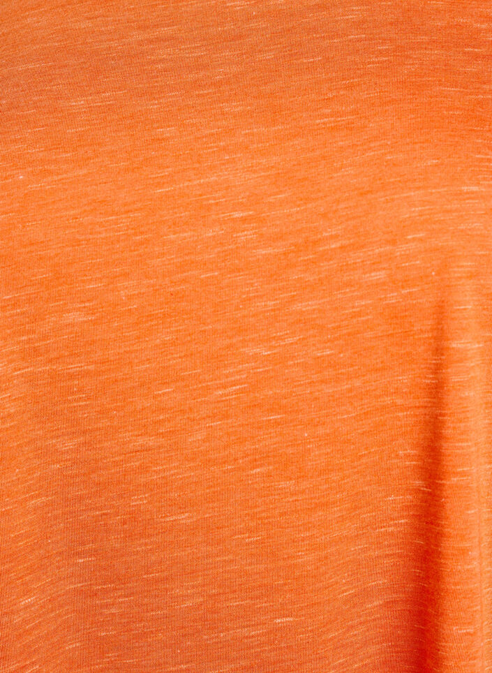 L&oslash;s tr&aelig;nings t-shirt med korte &aelig;rmer, Orange, Packshot image number 2