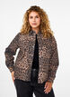 Canvasjakke med leopardprint, Leo AOP, Model image number 0