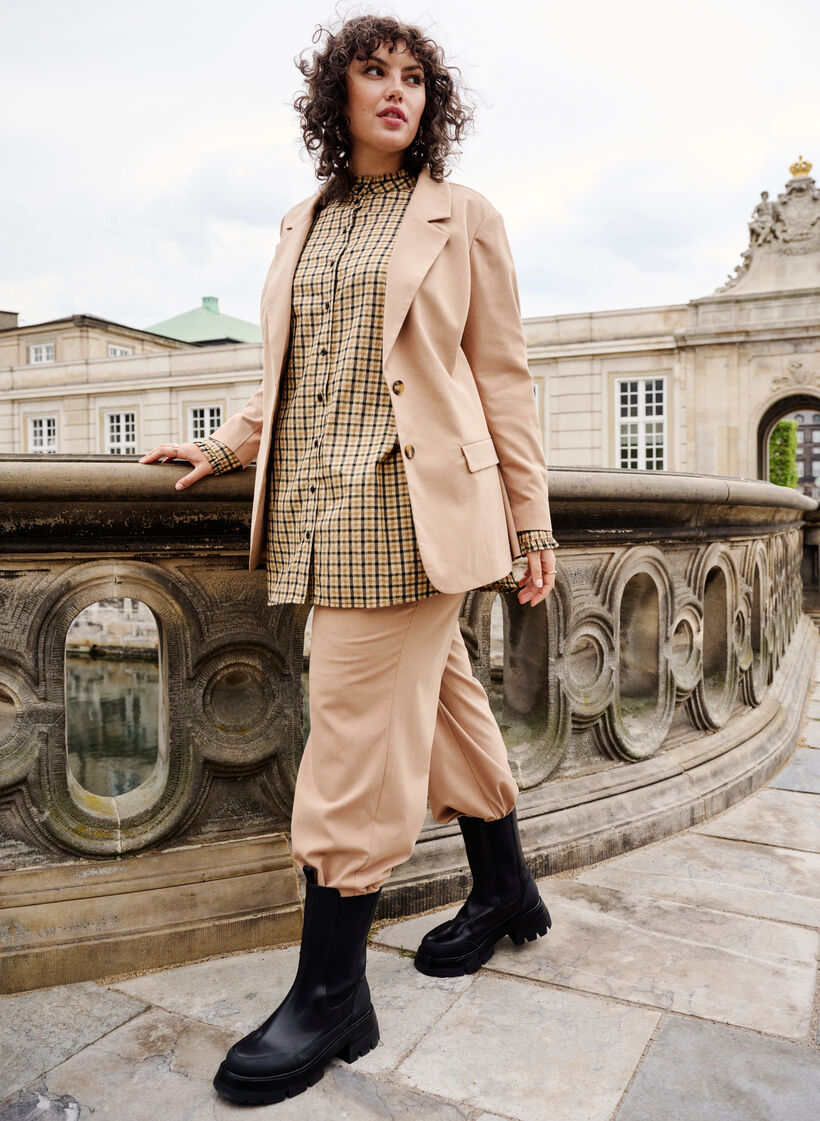 Klassiske bukser med straight fit, Amphora, Image image number 0