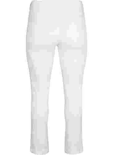 Slim fit Emily jeans med normal talje, White, Packshot image number 1