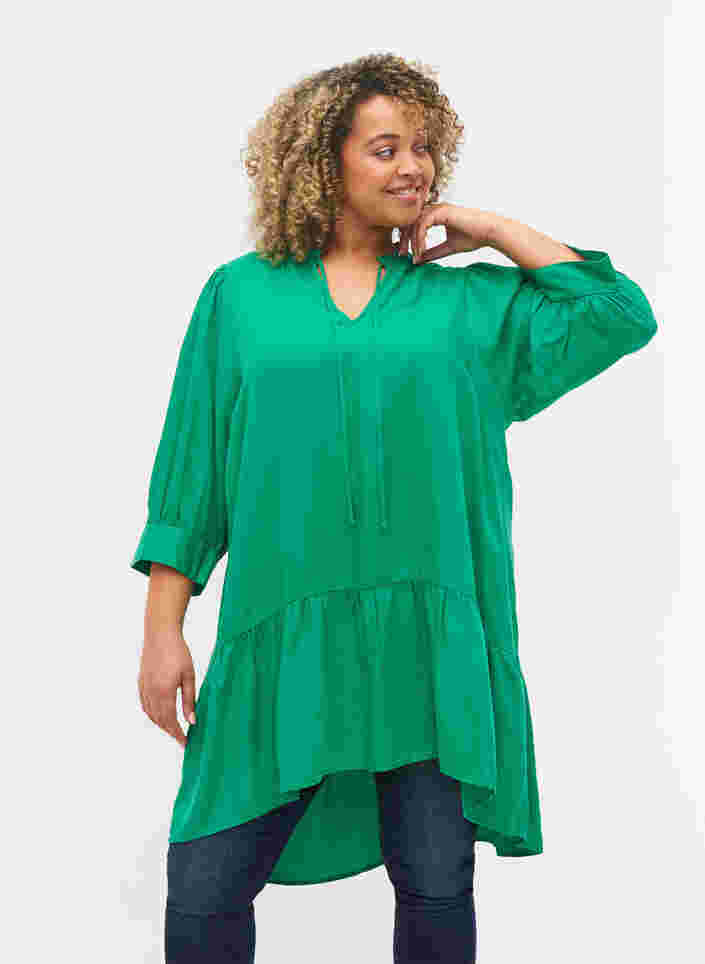 Kjole med 3/4 ærmer, Jolly Green, Model