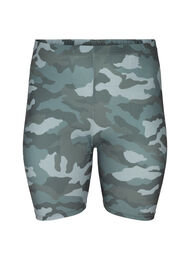 Cykelshorts med camouflage print, Army AOP