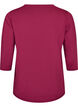 Tr&aelig;ningsbluse med 3/4 &aelig;rmer, Lyser&oslash;d, Packshot image number 1