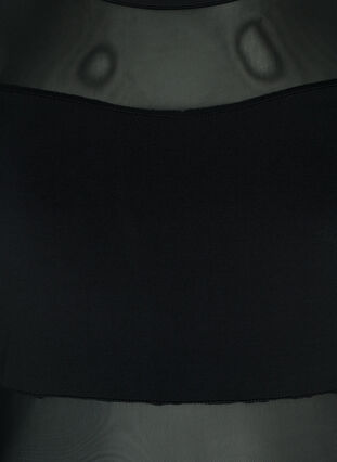Ærmeløs kjole med slim fit, Black, Packshot image number 2