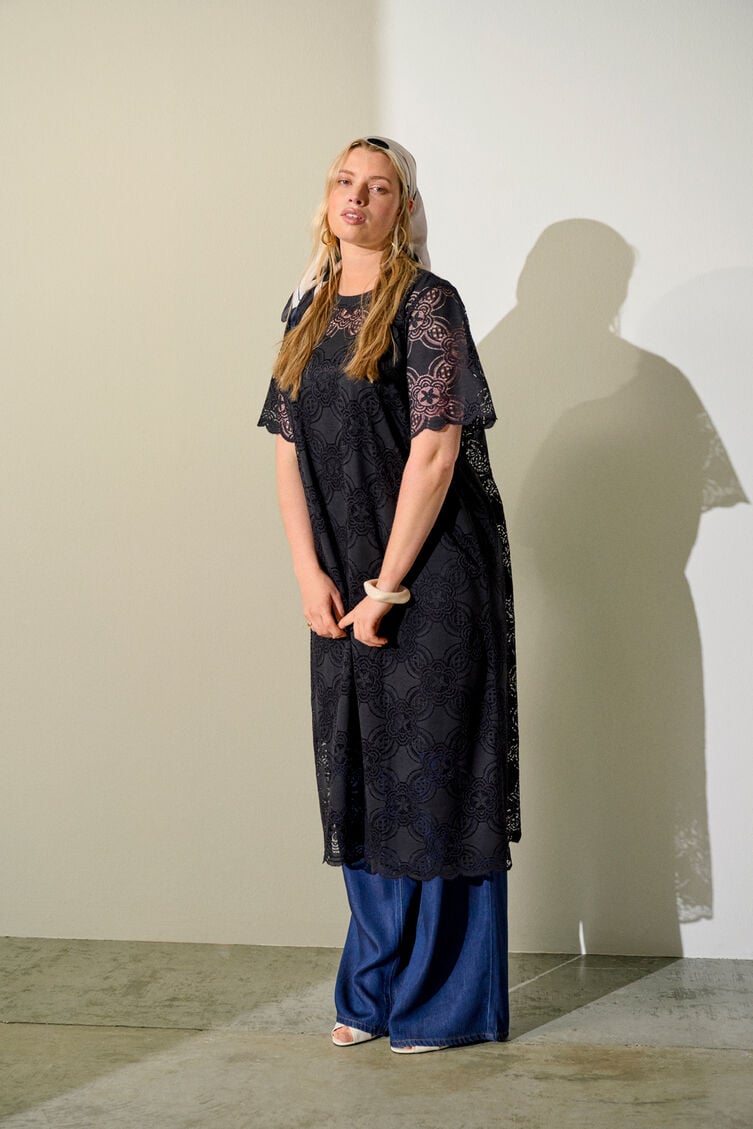 Blonde kjole, , Model